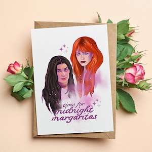 Midnight Margaritas, Praktische Magie, Magisch, Inspiriert Geburtstagskarte