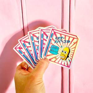 Mr Sparkle, Holographic Vinyl Sticker
