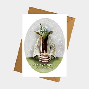 Velho e sábio, Cartão de aniversário, Engraçado, Cartões de felicitações