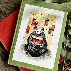 Greed, Watercolour Archival Fine Art Print