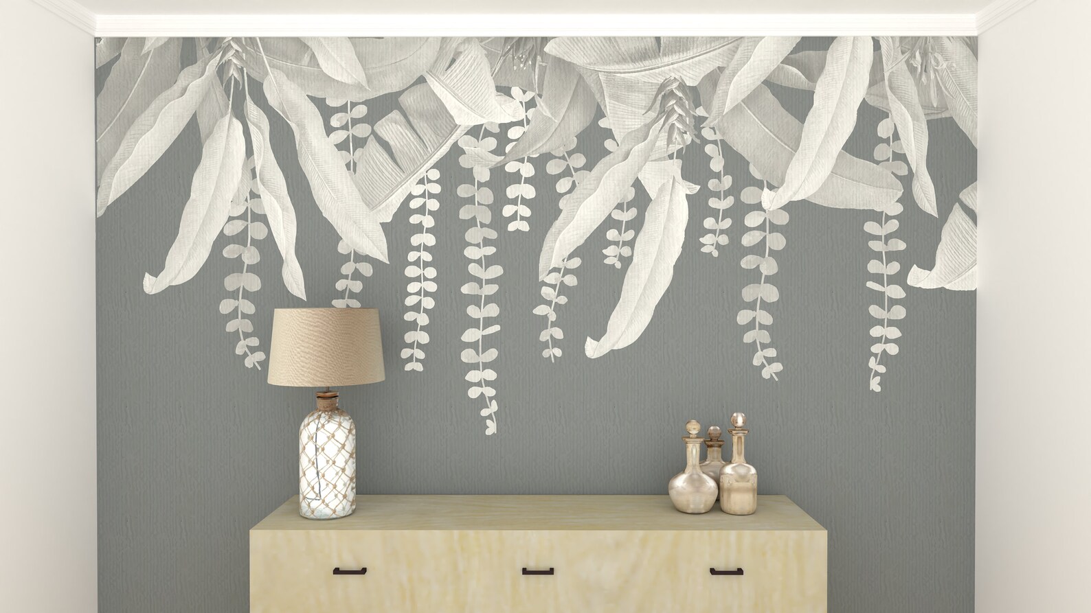 Jungle Removable Wallpaper Jungle Mural Removable Wallpaper Etsy