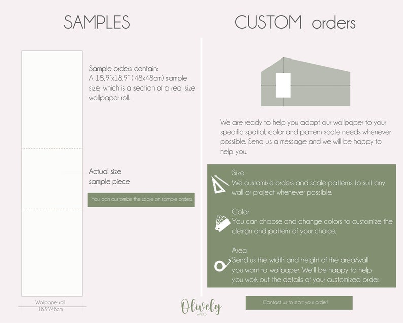 Black and White Tropical Mural DIY Peel and Stick Jungle Etsy