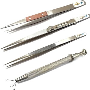 ATAR4 Gem Holder easy Pickup, Tweezer tool for Diamonds, Gems, Jewelry & Beads ATL61