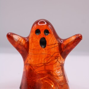 Resin Ornamental Ghosts Light up Small Red