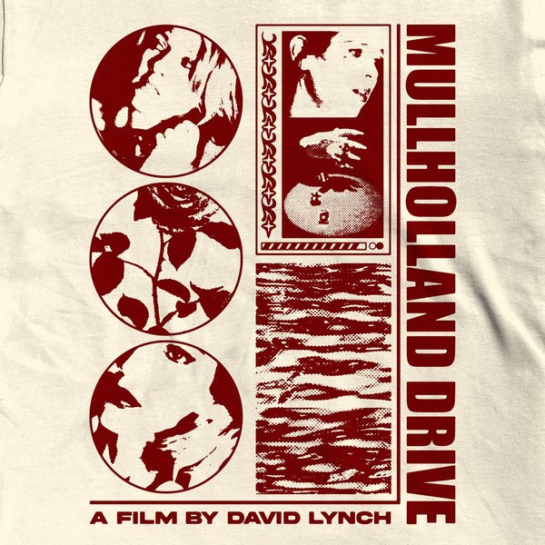 Mulholland Drive Film T-Shirt: David Lynch Indie Tee