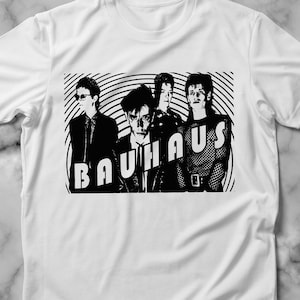 Bauhaus Shirt | Bauhaus Band T-shirt | Post Punk Tee Bauhaus Shirt | Bauhaus Band T-shirt | Post Punk Tee