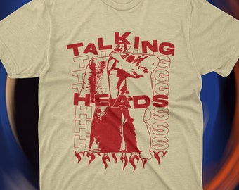 Talking Heads Shirt - David Byrne T-shirt - Stop Making Sense - Nirvana - Indie Rock - Sonic Jugend -Shoegaze - Dinosaur J - Pavement - Wire