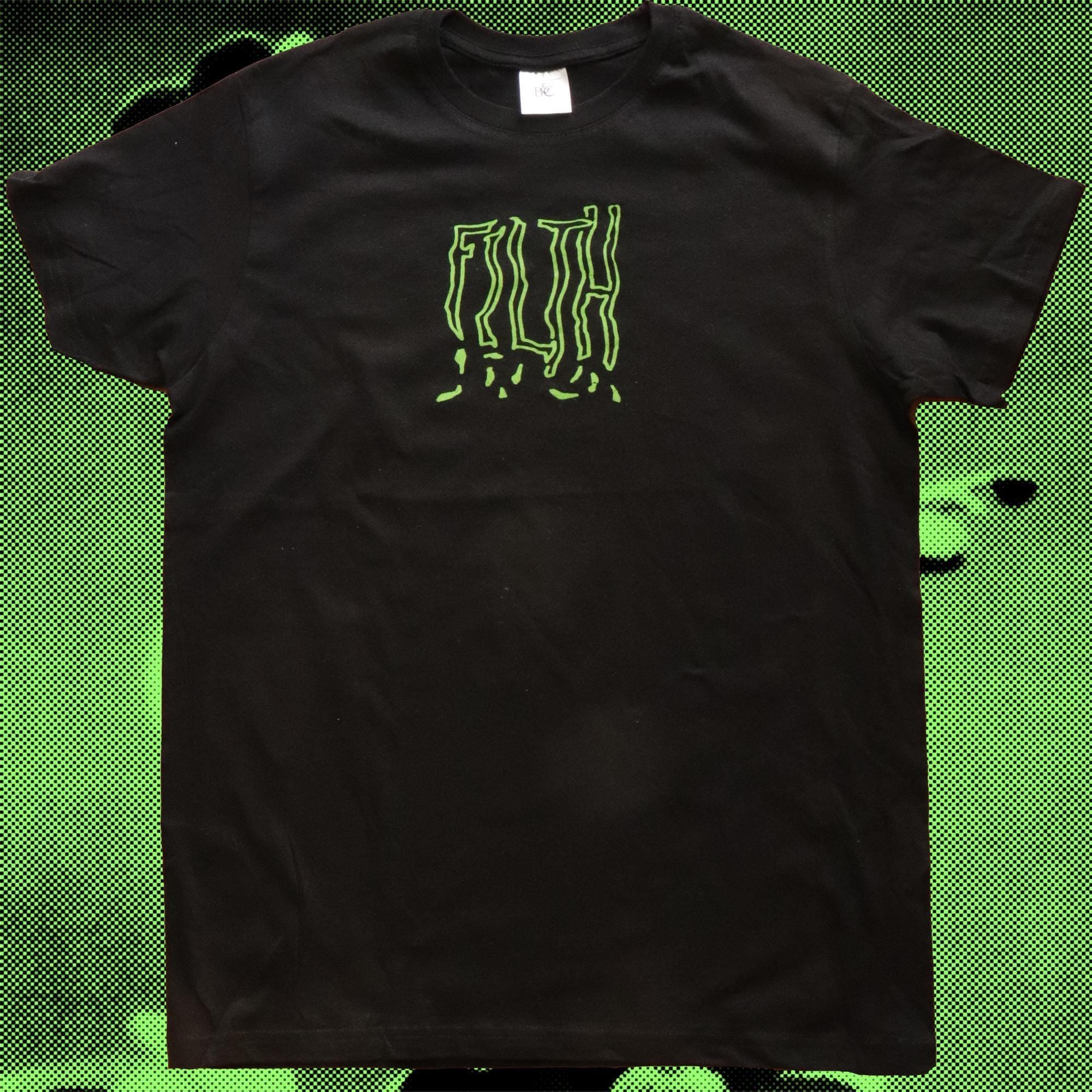 fontaines d.c. グラフィックTシャツ M 黒/緑 Fontaines Dc T Shirt - Etsy