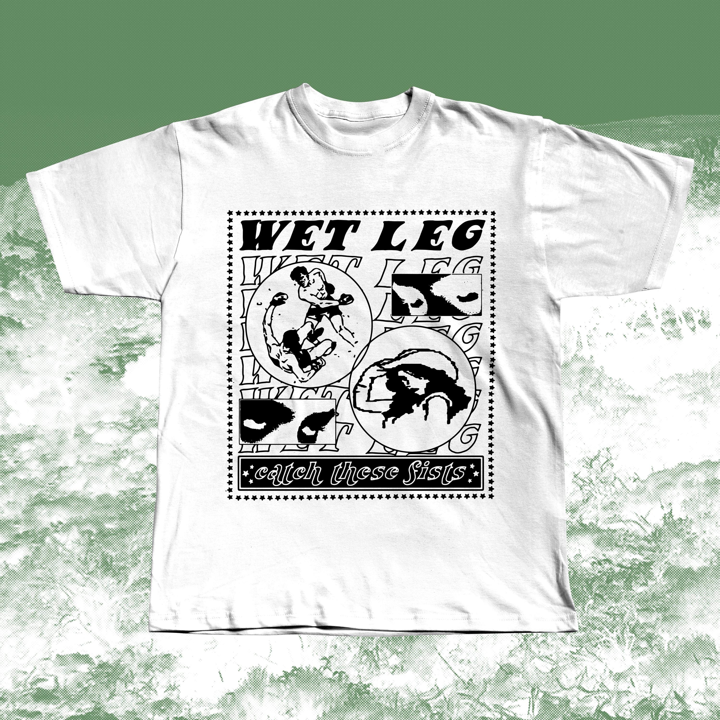 Catch These Fists Wet Leg Rock T-shirt: Indie Rock Band Tee