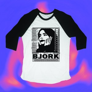 【SATIIIZ】Bjork Printed Long Sleeve Björk - Gem