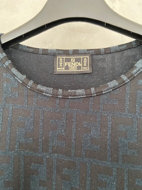 Fendi Authentic Vintage Zucca Sweater.