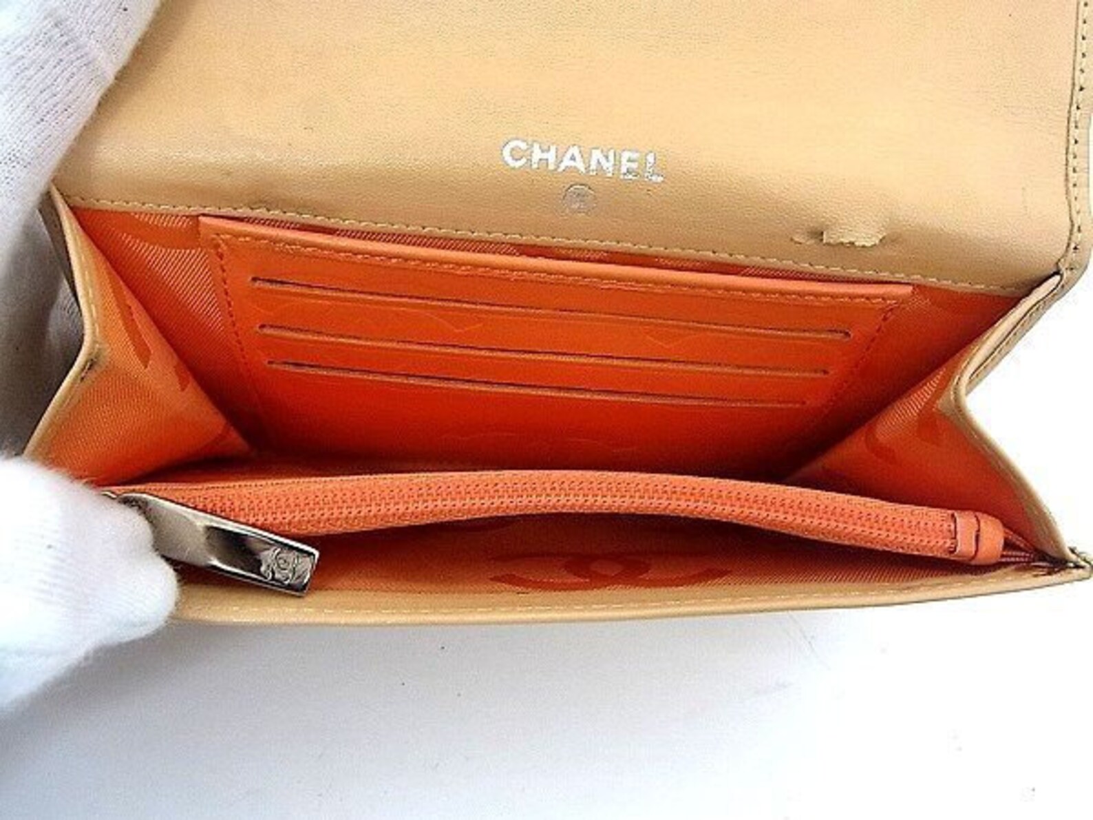 Chanel Authentic Vintage Wallet. Etsy