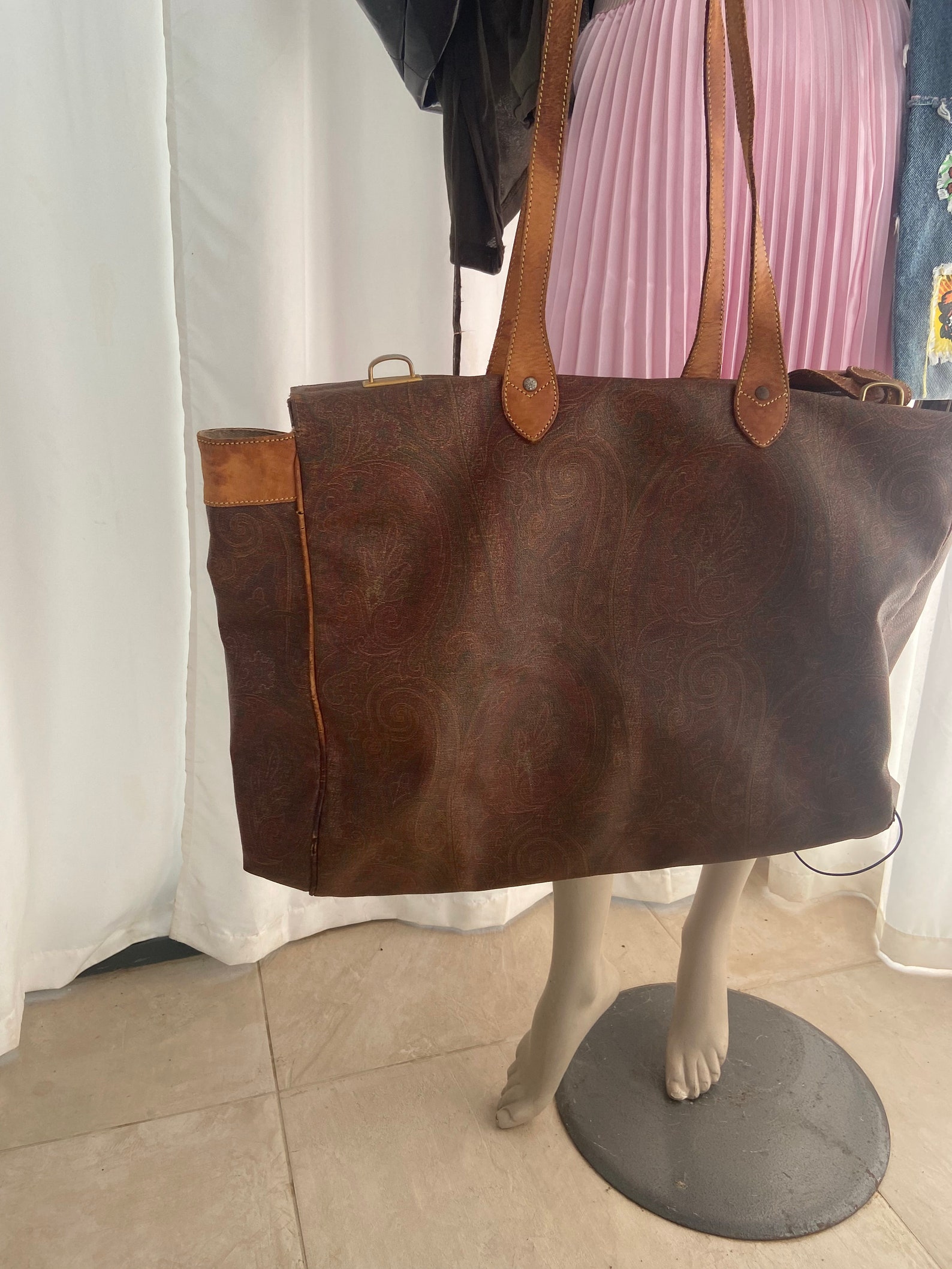 Etro Authentic Vintage Travel Bag. Etsy