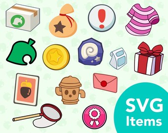 Download Free Animal Crossing Icon Etsy SVG Cut Files