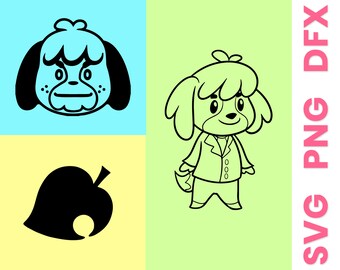 Animal Crossing Leaf Svg Etsy