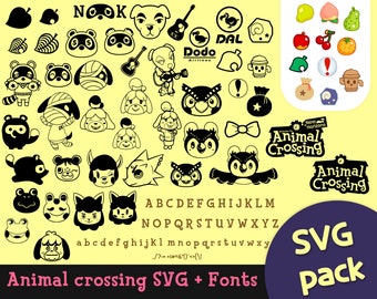 Download Crossing animals svg | Etsy