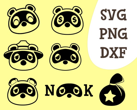 Download Animal crossing SVG Tom nook SVG clipart Animal crossing ...