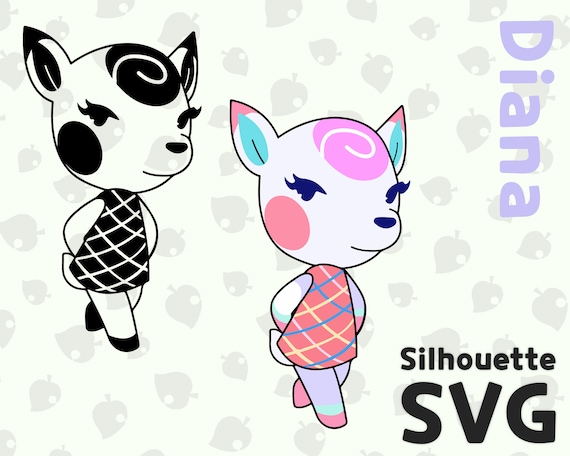 Download Diana Villager Svg Pack Get Animal Crossing Deer Diana Etsy