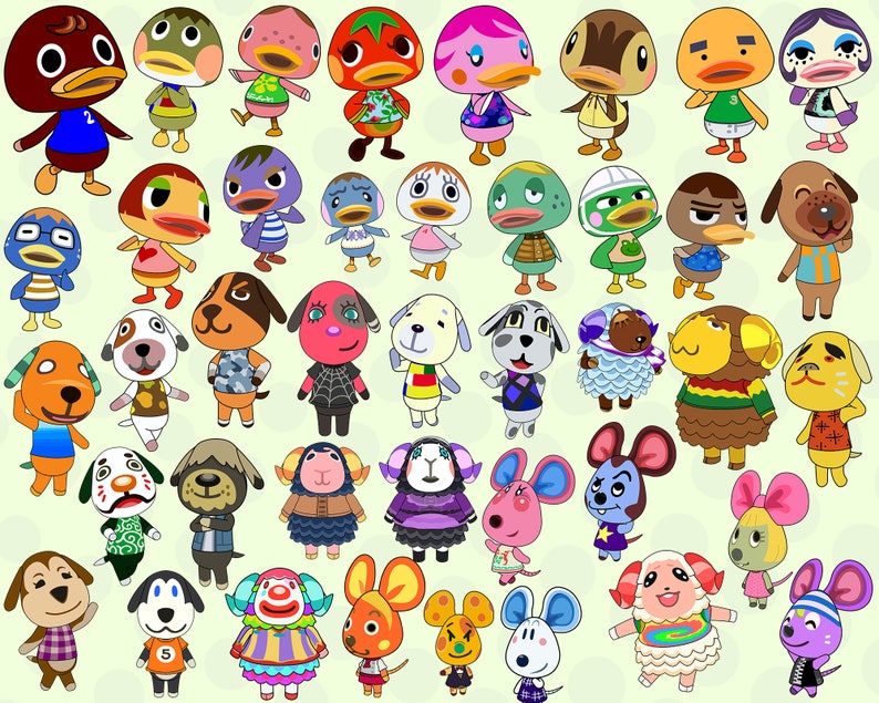 Download 400 All animal crossing SVG Get all the Animal crossing ...