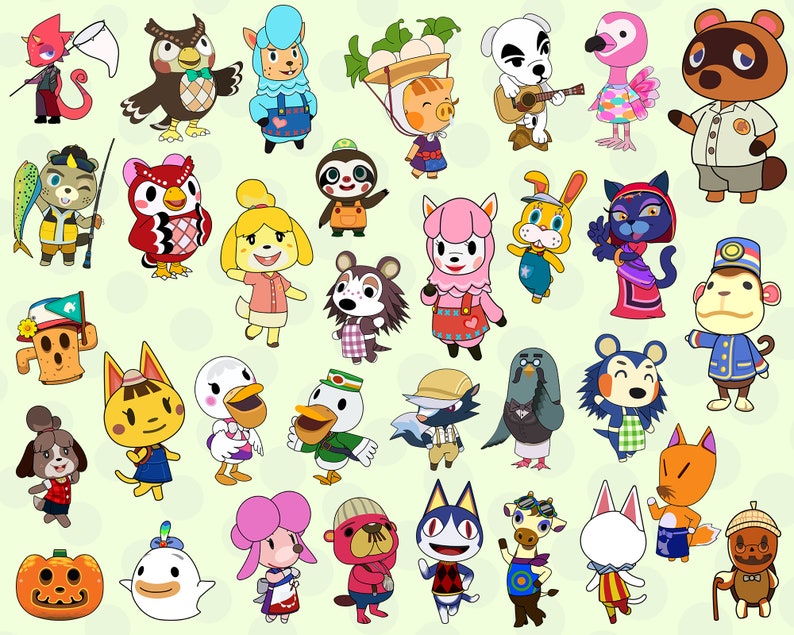 Download 400 All animal crossing SVG Get all the Animal crossing ...