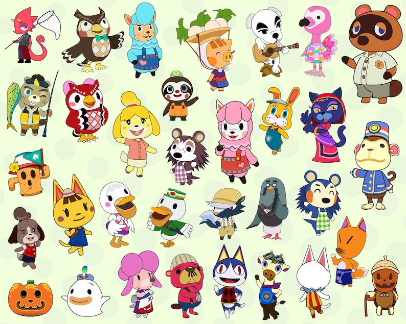 Download 400 All animal crossing SVG Get all the Animal crossing svg | Etsy