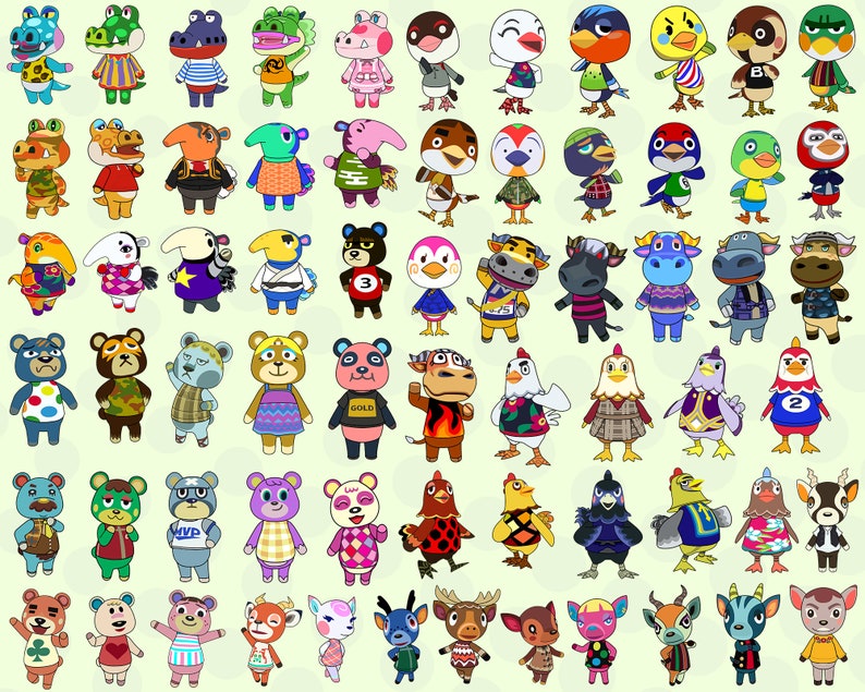 Download 450 All animal crossing SVG Get all the Animal crossing ...