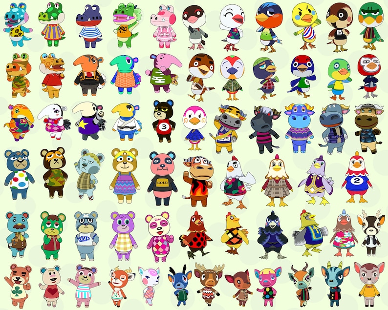 Download 450 All animal crossing SVG Get all the Animal crossing ...