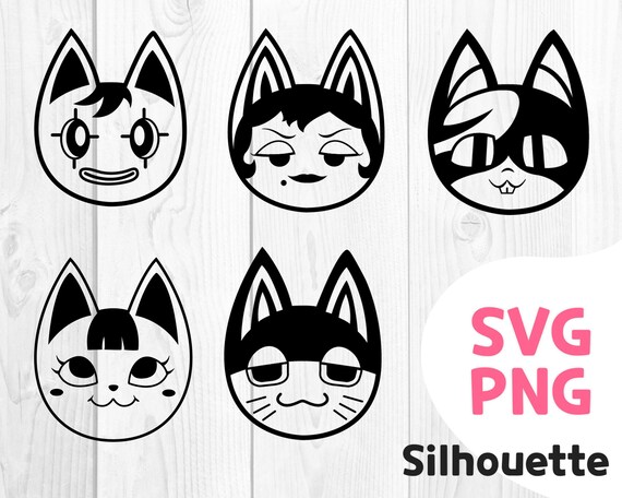 Download Animal crossing SVG : 5 animal crossing characters merry ...