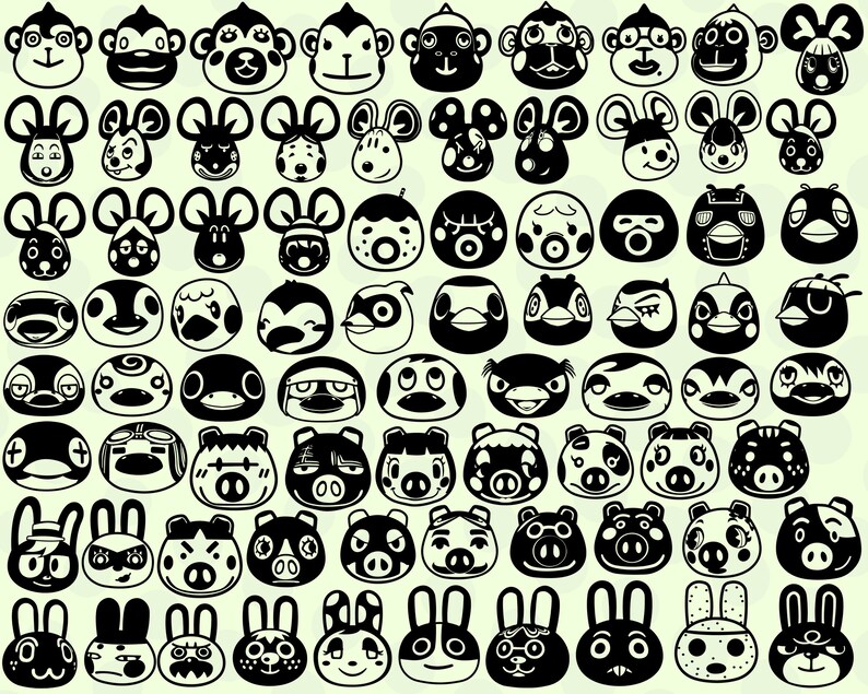 Free Free 319 Silhouette Animal Crossing Svg Free SVG PNG EPS DXF File