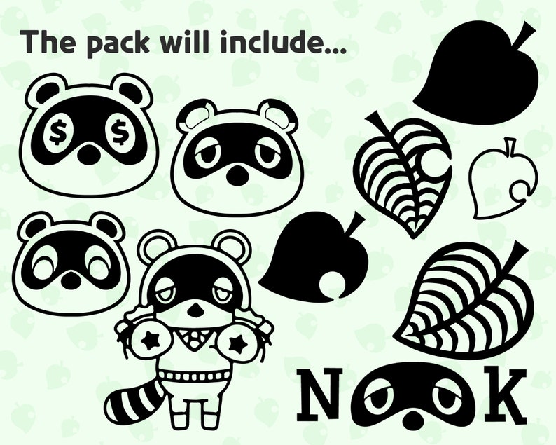 Download 70 Animal crossing SVG Mega pack Get animal crossing ...
