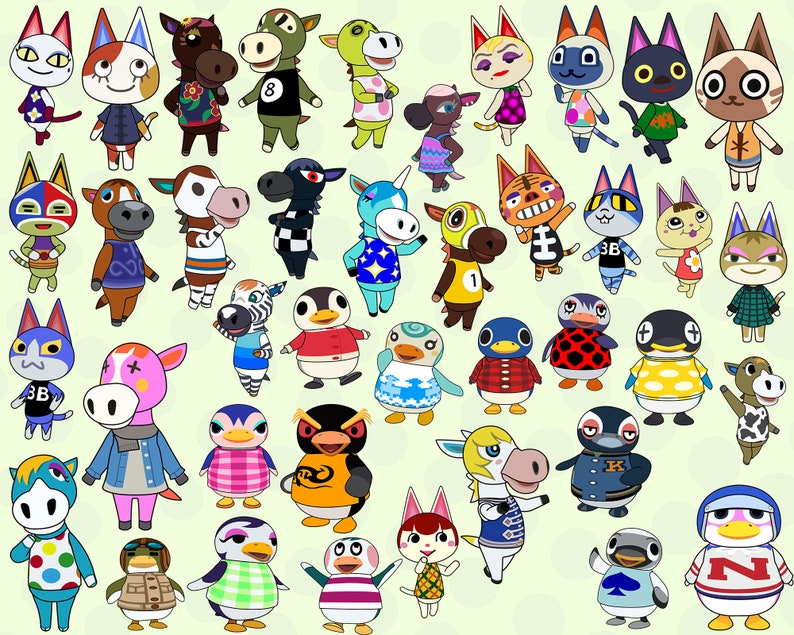 Download 400 All animal crossing SVG Get all the Animal crossing svg | Etsy