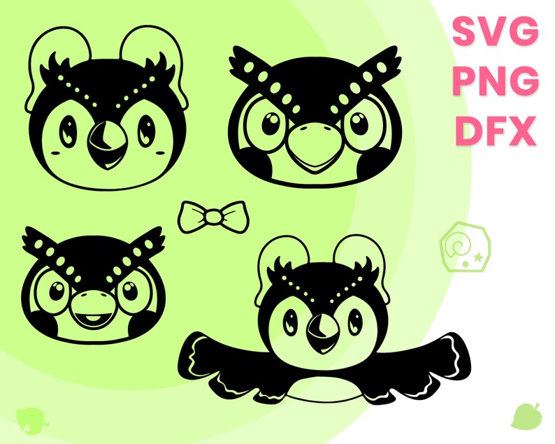 Download Animal crossing SVG Celeste & Blathers Museum Siblings SVG ...