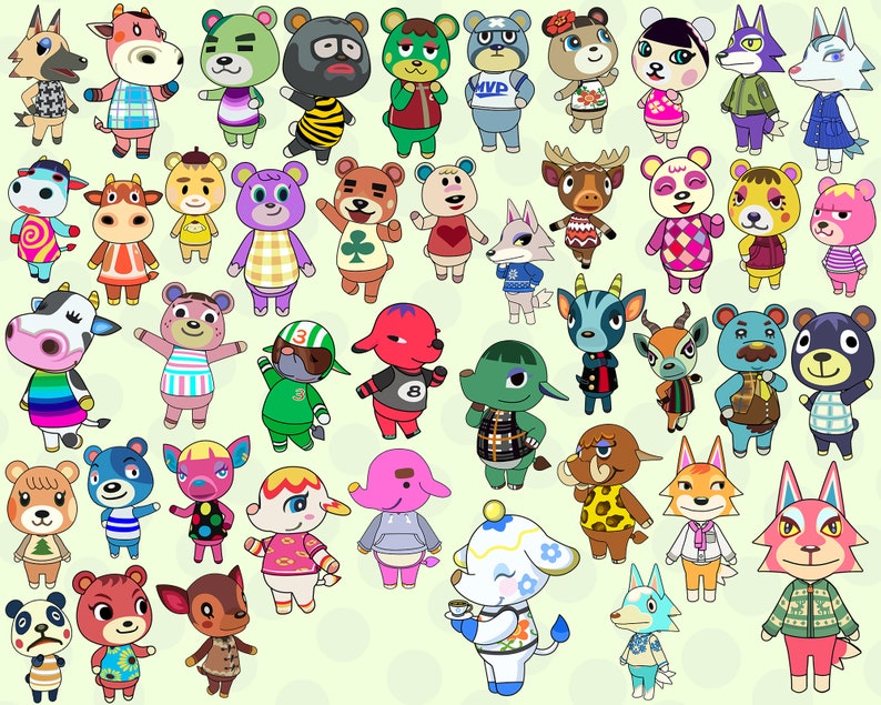 Download 400 All animal crossing SVG Get all the Animal crossing svg | Etsy