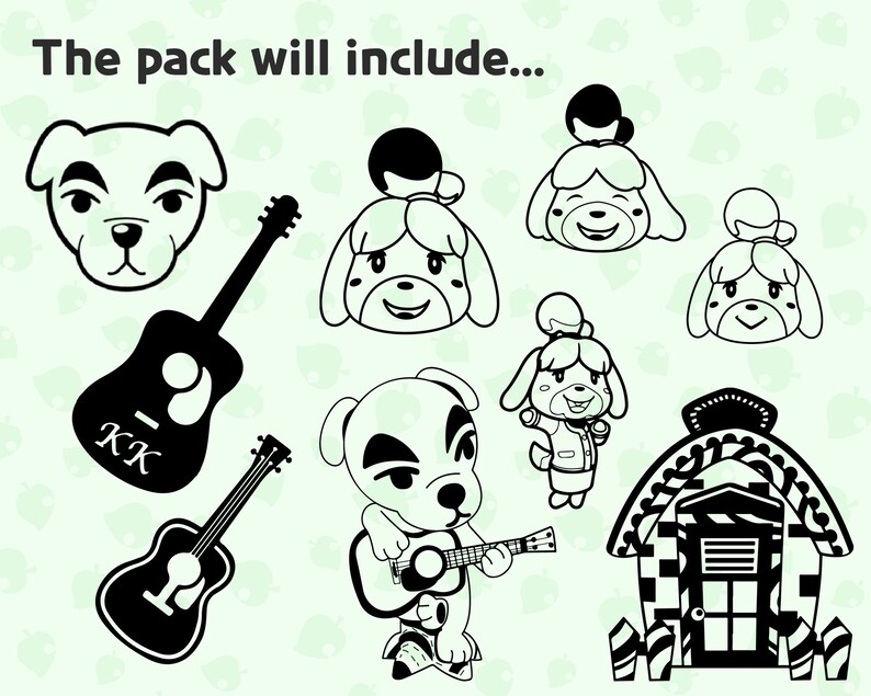 Download 70 Animal crossing SVG Mega pack Get animal crossing ...