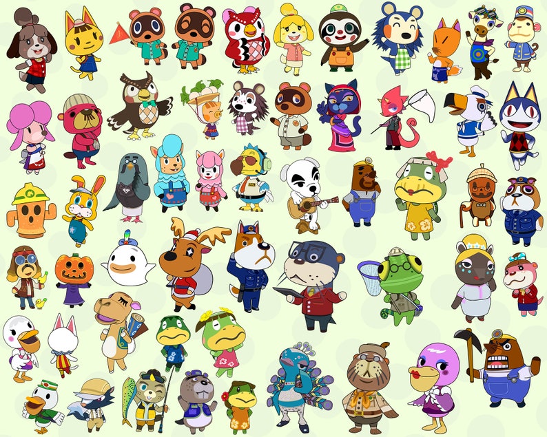 Download 450 All animal crossing SVG Get all the Animal crossing ...