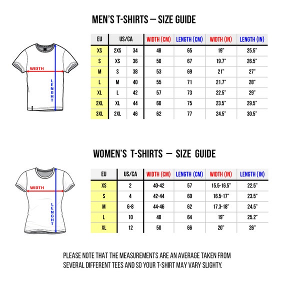 mens to womens shirt size