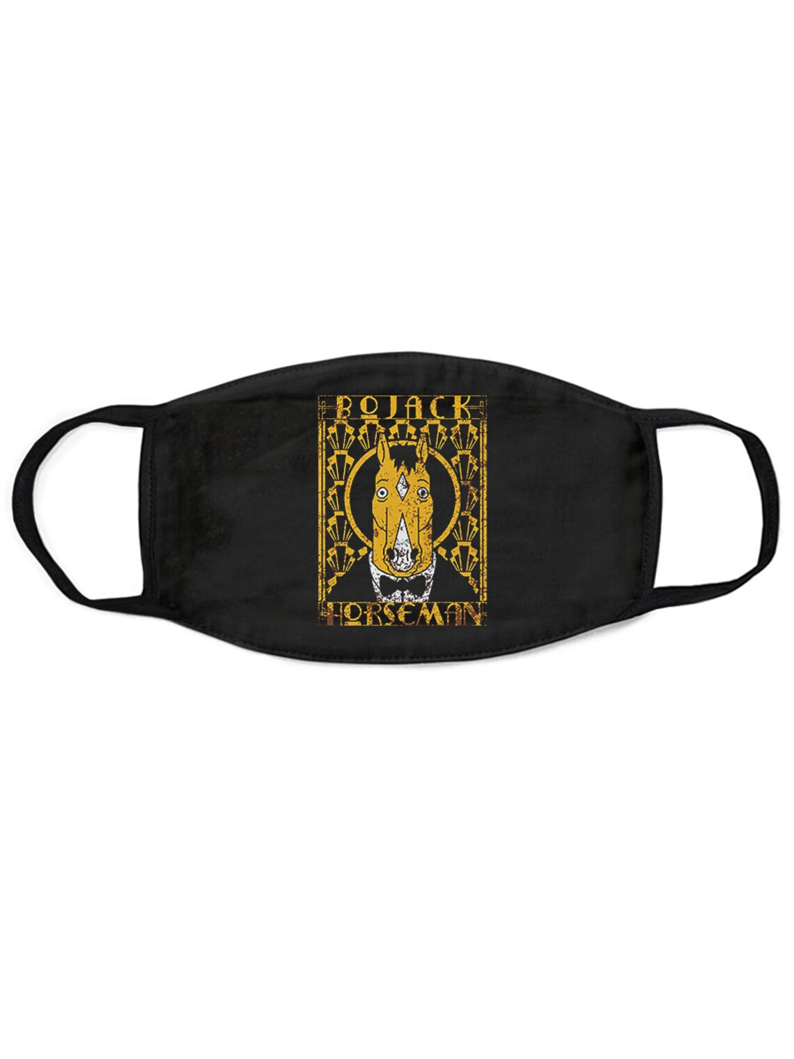 BoJack Horseman Fashion Face Mask 100 Cotton inside Etsy