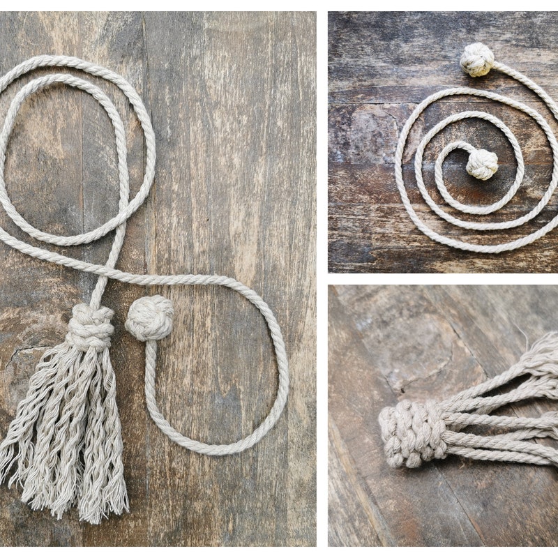 Linen Rope - Etsy