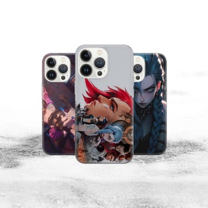 Custodia Arcane Custodia per telefono Custodia Anime Cover per iPhone 15Pro, 14, 13, 12, 11, Google Pixel 8, 7A, 6A, Samsung Galaxy S24Ultra, S23fe, S22, A54,