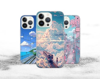 Japan anime case Phone Case Cartoon case Cover for iPhone 15Pro, 14, 13, 12, 11, Google Pixel 8, 7A, 6A, Samsung Galaxy S24Ultra, S23fe, S22