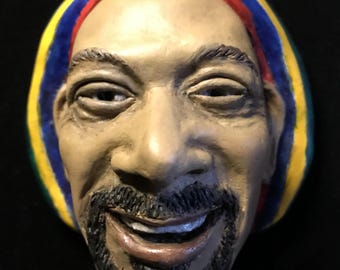 Collectible figure of a famous musician Rap Musician Figure with Magnet. Home Decor. 3.9 / 2.7 inches