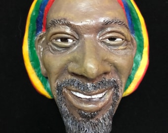 Collectible figurine,Snoop Dogg Rap Musician Figure with Magnet. Home Decor. 3.9 / 2.7 inches
