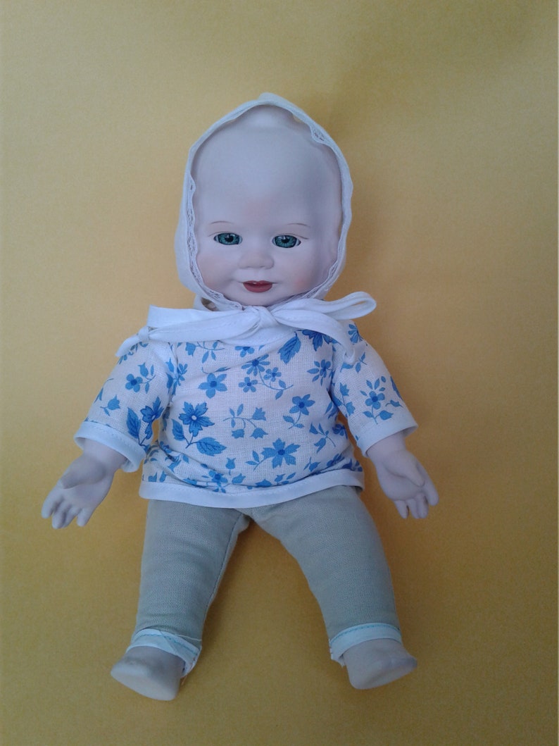 HANDMADE PORCELAIN DOLL Three Faces Etsy