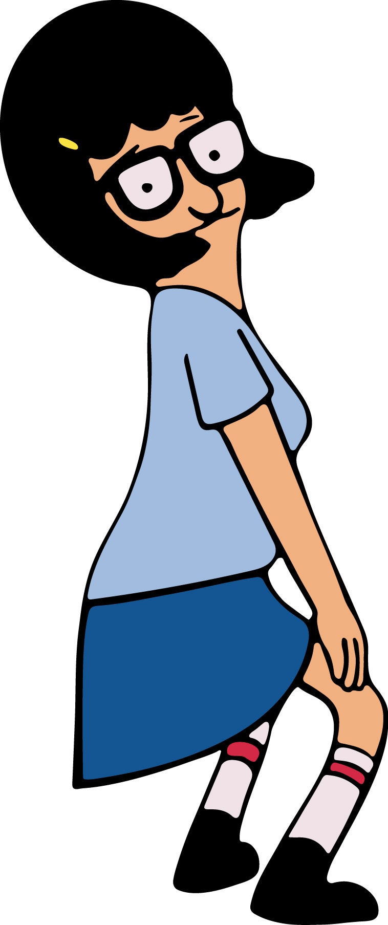Twerking Tina Belcher svg // bob's burgers // tina // Etsy