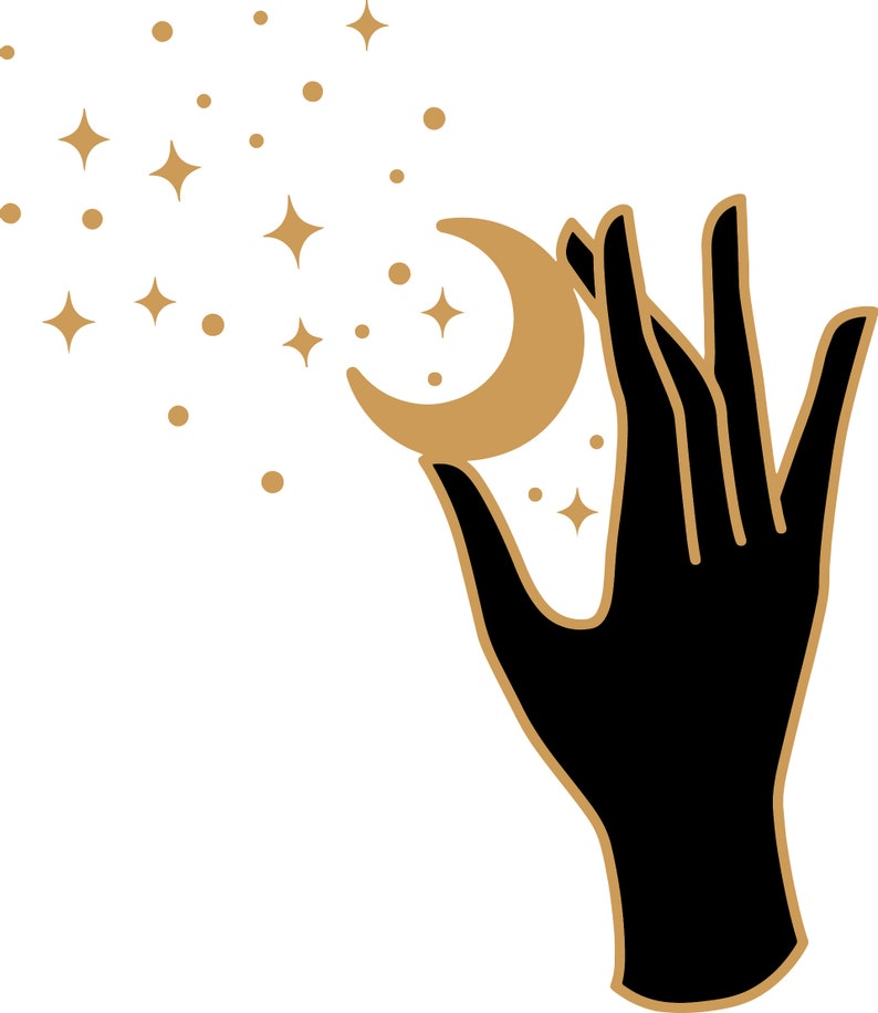 Download Celestial Hands SVG Bundle // witchy // goddess // moon ...