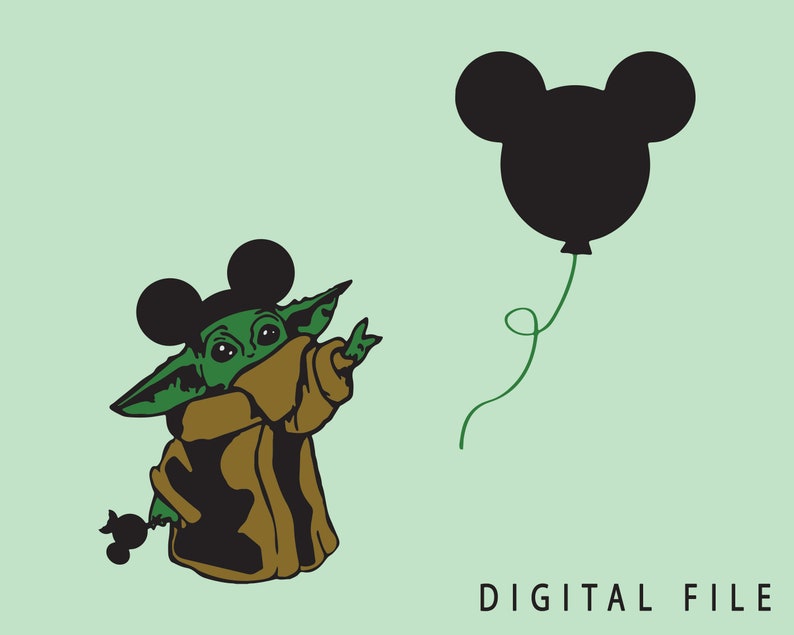 Download Baby Yoda svg // disney shirt // baby yoda disney ...