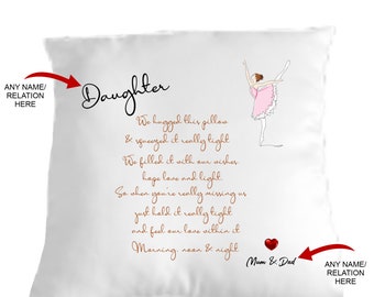 Mom daughter pillow | Etsy daughter love mom pillow case