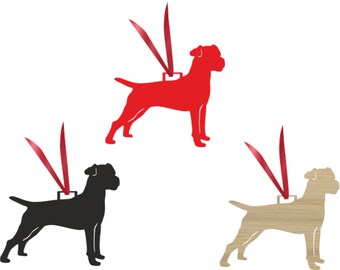 patterdale terrier keyring