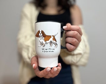 Idée cadeau Mug de voyage Springer Spaniel