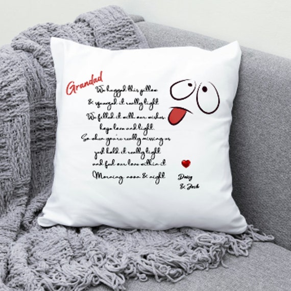 Buy Grandad Cuddle Cushion Online in India Etsy
